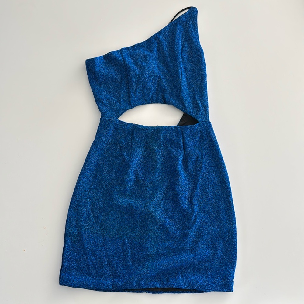 Hello Molly One Shoulder Dress - size S/4 NWT